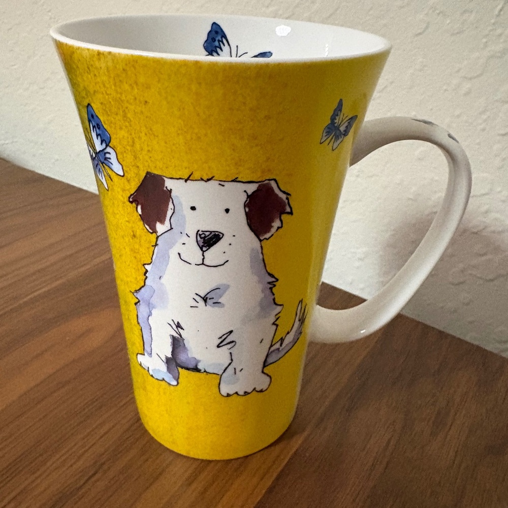 Adorable Konitz Germany dog coffee mug